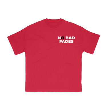 No Bad Fades Tee - Red