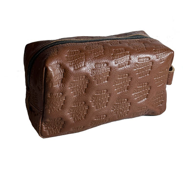 Leather Barber Toiletry Bag